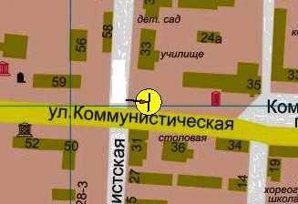 Коммунистическая 97 саранск на карте фото