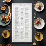 Меню для ресторанов